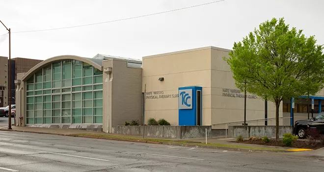 TCC Nate Waters Physical Therapy Clinic Building Front.