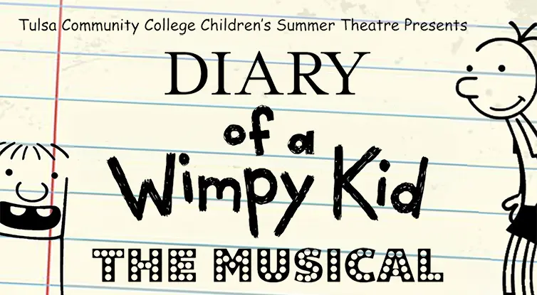 TCC Children's Summer Theatre presents: Diary of a Wimpy Kid, The Musical