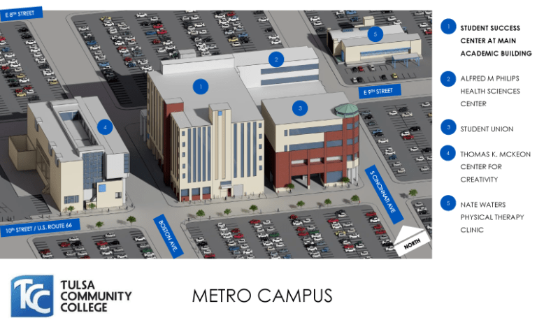 TCC Campus Map