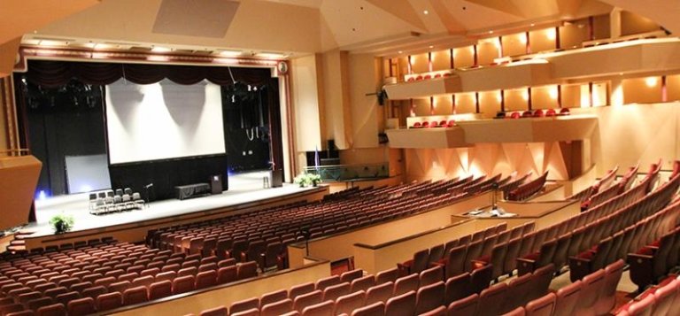 Main Auditorium at the TCC VanTrease Performing Arts Center for Education